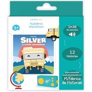 Stelii - Zilver, de globetrotter truck - Interactief audioboek - Vanaf 3 jaar om in mijn verhaalfabriek te luisteren