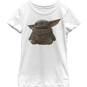 Star Wars Girl's Short Sleeve Classic Fit T-shirt voor meisjes, Wit.