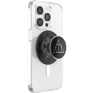 PopSockets: PopGrip voor MagSafe, uittrekbare telefoonhouder en handgreep met verwisselbare bovenkant voor smartphones en hoesjes, adapterring voor MagSafe inbegrepen, relieken van de dood