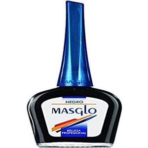 MASGLO Nagellak, zwart, 13,5 ml