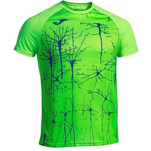 Joma Elite IX herenshirt met korte mouwen, Neon Groen