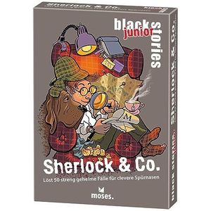 black stories junior Sherlock & Co.: Löst 50 streng geheime fälle für clevere Spürnasen