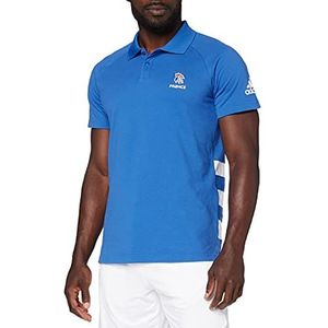 adidas Fhb Casual Pol T-shirt voor heren, blauw (blauw/wit)