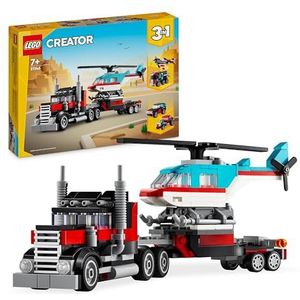 LEGO Creator 3in1 Truck met helikopter - 31146
