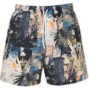 TRIGEMA Short de bain/loisirs avec motif imprimé, bleu, XXL