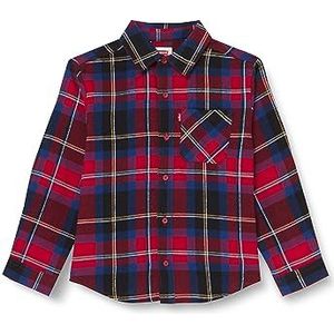 Levi's Lvb ls flannel one pocket shirt Enfants 10-16 ans, Rouge (Chili Pepper), 24 mois