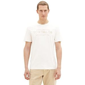 TOM TAILOR T-shirt pour homme, 18592 - Beige vintage., 3XL