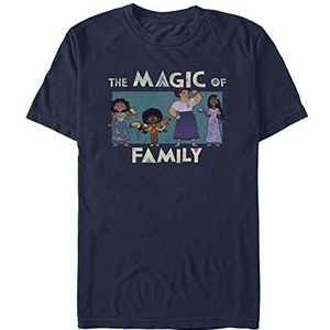 Disney T-shirt à manches courtes unisexe Encanto-Family Organic, Navy Blau, L