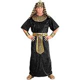 Widmann - Tutan-kostuum, tuniek, kraag en riem met edelstenen, armbanden, hoed, koning, farao, themafeest, carnaval