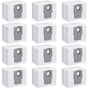 KEUTHON 12 stuks stofzakken voor Roborock T8/Q7/G10S/G10SPRO/S7/T7s/T7s Plus