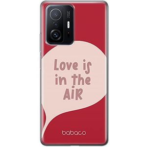 ERT GROUP Beschermhoes voor mobiele telefoon voor Xiaomi 11T 5G / 11T Pro 5G, origineel en officieel gelicentieerd product, Babaco, motief ""Love is in the air 001, geschikt voor de vorm van de mobiele telefoon, TPU-beschermhoes