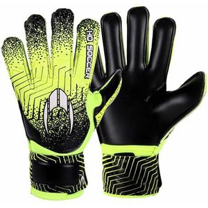 HO Soccer Force Green Keepershandschoenen voor kinderen, uniseks, zwart/limoen, maat 6