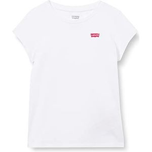 Levi'S Kids Ss Batwing Tee meisjes 10-16 jaar, wit, 16 jaar, Wit.