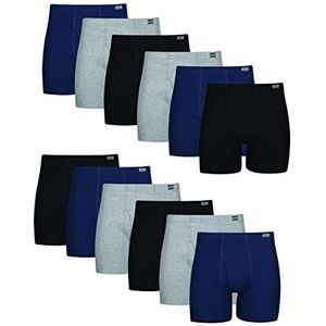 Hanes Set van 5 boxershorts voor heren Comfort Soft met verschillende motieven: Retro broek, 12 stuks - gesorteerd, S, 12 stuks, gesorteerd