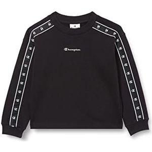 Champion Sweatshirt voor meisjes en meisjes, zwart, 11 - 12 jaar, zwart.