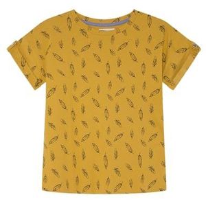 Springfield T-shirt pour femme, Imprimé jaune, L