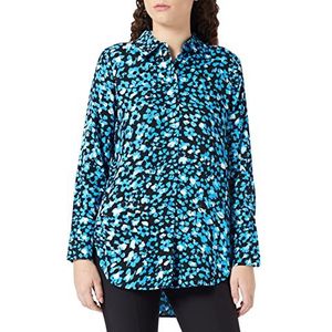 Taifun blouse dames blouse, electric blue, 40, Blauw