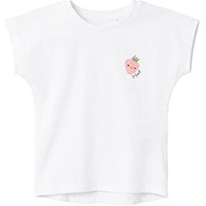 Name It Nmfvarutti Capsl Loose Top H1 T-shirt voor meisjes, Mock Oranje