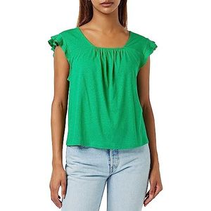 United Colors of Benetton T-shirt 33cmd1043 Dames T-shirt (1 stuk), Groen 24B