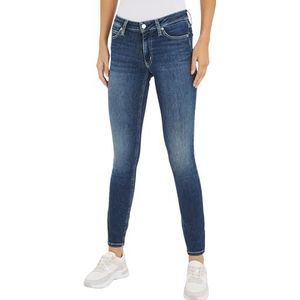 Calvin Klein Jeans Mid Rise Skinny J20j223646 Ultradunne dames, Dark Denim