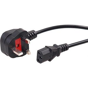 Maclean mctv CEI Power Cord PC-kabel, handstekker, 1 m, 1,5 m, 3 m, 5 m (1,5 m)