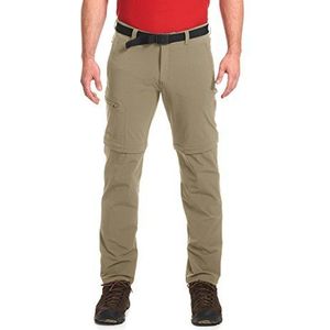 Maier Sports T-Zipp Tajo Outdoorbroek voor heren, kaki, 50