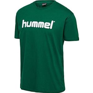 hummel GO Cotton T-shirt voor heren met logo