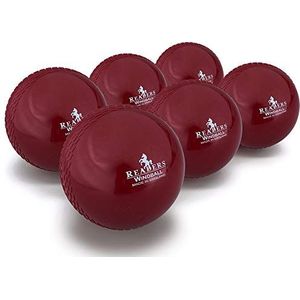 Readers Windball Unisex Cricket ballen Bourgondië 6 stuks