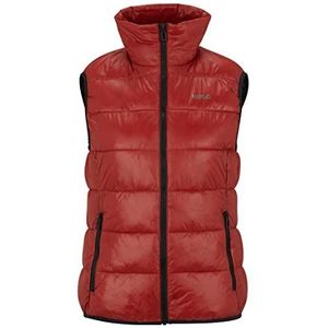 HUGO dames vest, dark red 604