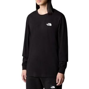 The North Face M L/S Easy Tee T-Shirt Homme, Noir, S