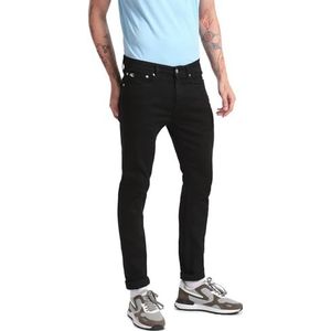 Calvin Klein Jeans Skinny herenbroek, denim gewassen, 28 W/32 l, gewassen denim