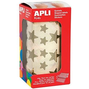 Apli Kids 11116 rol met 2360 stickers, gouden sterren
