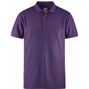 Craft Core Unify Polo pour homme XL True Purple en polyester recyclé fonctionnel et très bonne évacuation de l'humidité Séchage rapide Polo à manches courtes pour homme