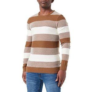 BLEND Heren gebreide trui, sweater, 180930/Coffee Lique£r, L, 180930/koffie like£r