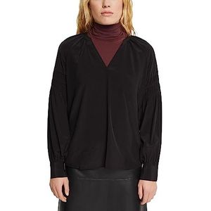 Esprit Damesblouse, 001/zwart, L, 001/zwart