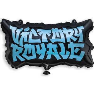 Fortnite Victory Royale 24720 gigantische folieballon, meerkleurig, 56 cm