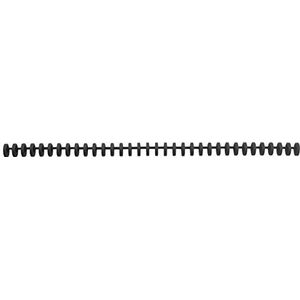 GBC ProClick boekbinderrug 12 mm DIN A4, voor 95 vellen, 100 stuks, zwart