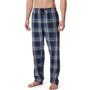 Schiesser Schiesser Lange slaapbroek voor heren, biologisch katoen, mix + relax, pyjamabroek voor heren, Veelkleurig 3_182192