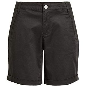 Vila NOS Vichino Rwre New Shorts-noos Damesshorts, zwart.