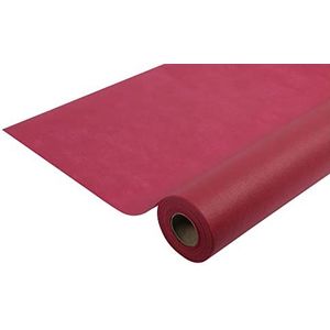 Pro Nappe - Ref. R782009I - Wegwerp tafelkleed Spunbond Fleece - Rol met 20 m lengte x 1,20 m breedte - Kleur rood - Materiaal scheurbestendig, waterafstotend en afwasbaar