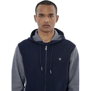 Kaporal Voho Sweatshirt à Capuche Homme, Bleu Navy, XL