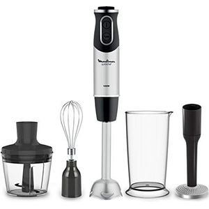 Moulinex Quickchef blender 4-in-1, 3 accessoires, metalen voet, spatwaterdicht, 10 snelheden, 1000 W DD65H810