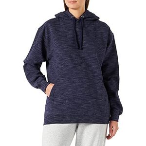 AWDis cosmic blend heren hoodie, Navy / Wit