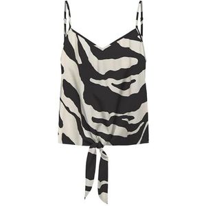 Onlnova Life Elite Knot Singlet AOP, Noir, L