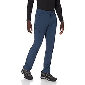 Schöffel Comfortabele en lichte folkstone broek met stretchmateriaal, robuuste outdoorbroek met sportieve pasvorm voor heren, blauw