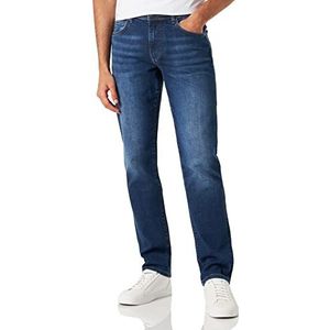 Hackett London Vintage WSH Denim Reg Jeans voor heren, blauw, cowboy, 36 W/34 L, blauw, cowboy