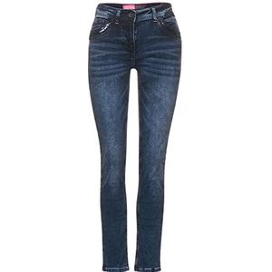 Cecil B375637 jeans, donkerblauw, 32 W x 30 L dames, Donkerblauw