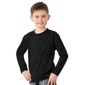 Trigema Shirt voor jongens, zwart (zwart 008)