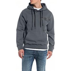 Replay M6710 Sweatshirt met capuchon voor heren, grijs.