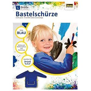 Idena - knutselschort 9-10 Jaren blauw